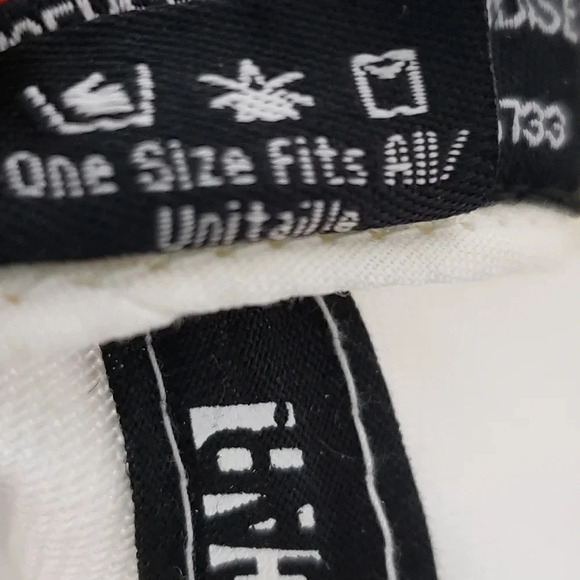 NWT,Nascar Racing Mens White/Multi-colored Velcro Strap closure  Ball Cap. - Picture 6 of 8